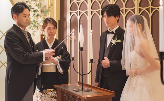 ご家族での挙式